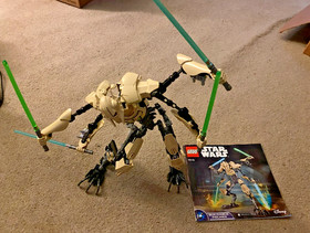 LEGO Star Wars: General Grievous (75112) Complete Figure & instructions