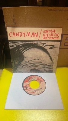 Vega Chilton & Vaughn CANDYMAN 45 PS Alex Chilton Big Star