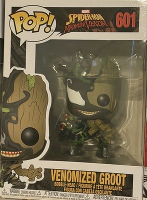 Funko Pop! Vinyl Marvel Spider-Man Maximum Venom Venomized Groot Bobblehead #601