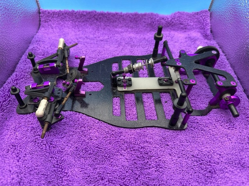 Vintage Trinity Switch Blade 12 Spashett Purple Flake Edition 1/12 Scale Used 