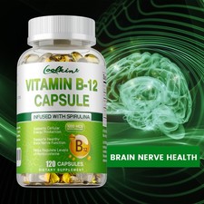 Vitamin B-12 Methylcobalamin 1000mcg - Immune Supplement, Heart Health, Non-GMO