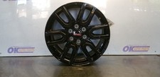 25 GMC SIERRA 1500 WHEEL RIM 20X9" ALUMINUM 12 SPOKE GLOSS BLACK
