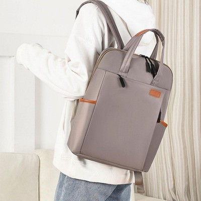 Atmungsaktive Bookbag Gaming Laptop Rucksack Freizeit Computer Windel für Damen Männer