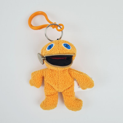 Regenbogen Zippy Beanie Plüsch Schlüsselanhänger Taschenanhänger Original Vintage 1972 Goldener Bär