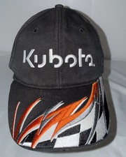 KUBOTA TRACTORS LOGO RACING ADJUSTABLE BASEBALL HAT CAP
