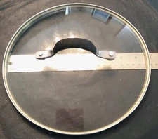 Circulon Pot Lid 9.5 In. Inner. 9.75 In. Outer Clear Glass Replacement Lid 