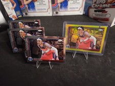 Richaun Holmes 2025-26 Topps Chrome Lot (4) - /275 Yellow Refractor