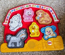 Fisher Price Laugh Learn Farm Animals Talking Musical Puzzle Learning Toy