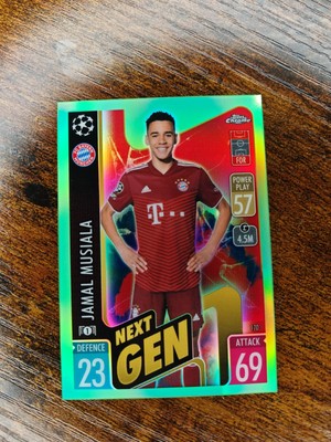 2021-22 Topps Chrome UCL Jamal Musiala #99 Bayer München