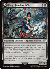 MTG Magic the Gathering Final Fantasy FIN Fang, Fearless L?Cie 99 German