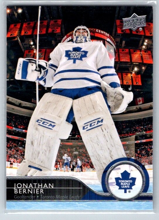2014-15 Upper Deck Series 1 #181 Jonathan Bernier Toronto Maple Leafs