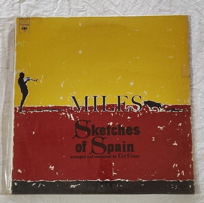 Miles Davis Sketches of Spain LP Vinyl 12'' 33 RPM Columbia PC 8271 Jazz