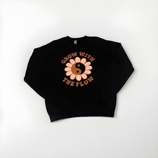 Women Regular Fit Flower Sweater