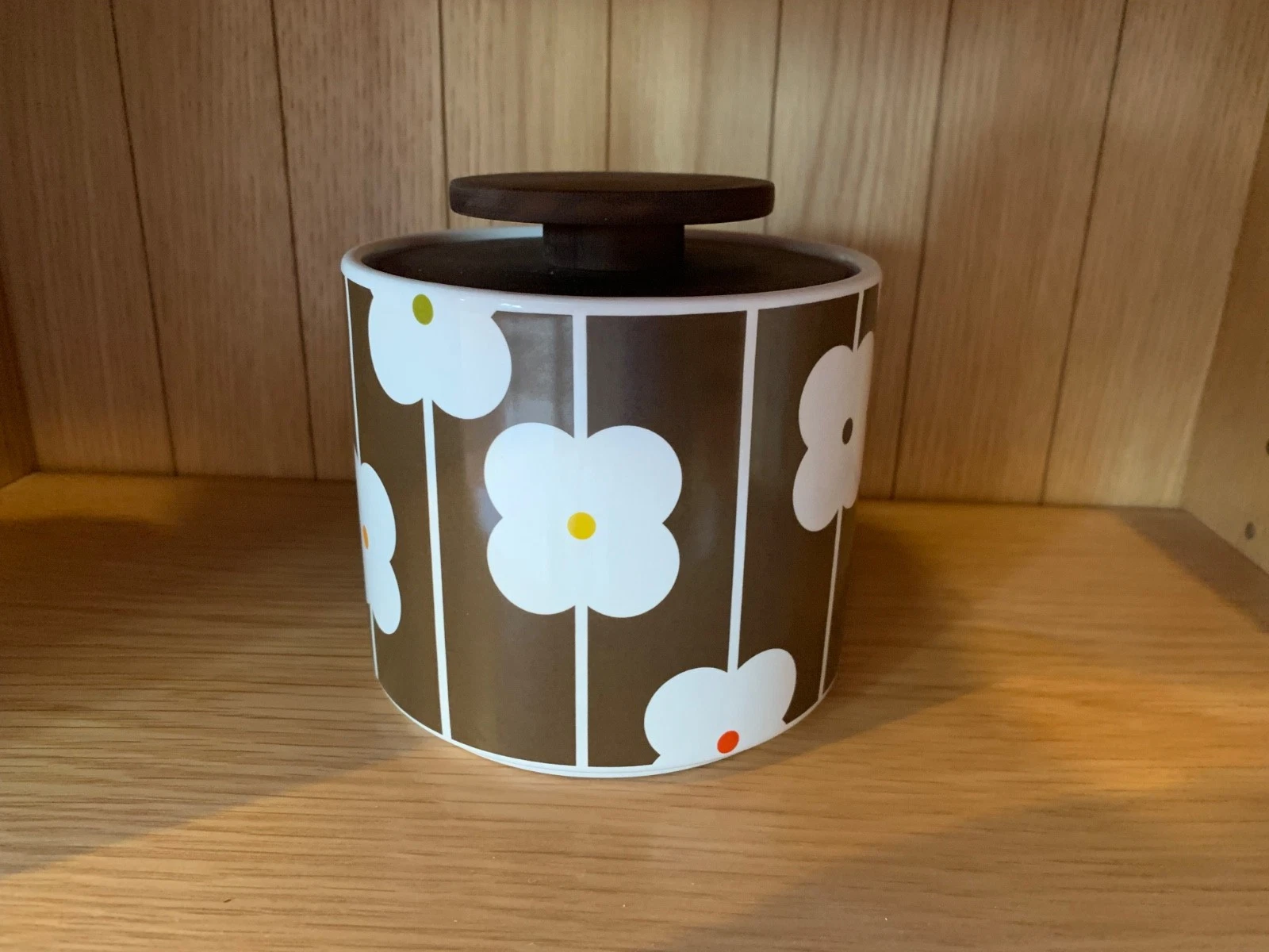 Orla Kiely "Abacus Flower" Ceramic Storage Jar. *CHECK OUT MY OTHERS*