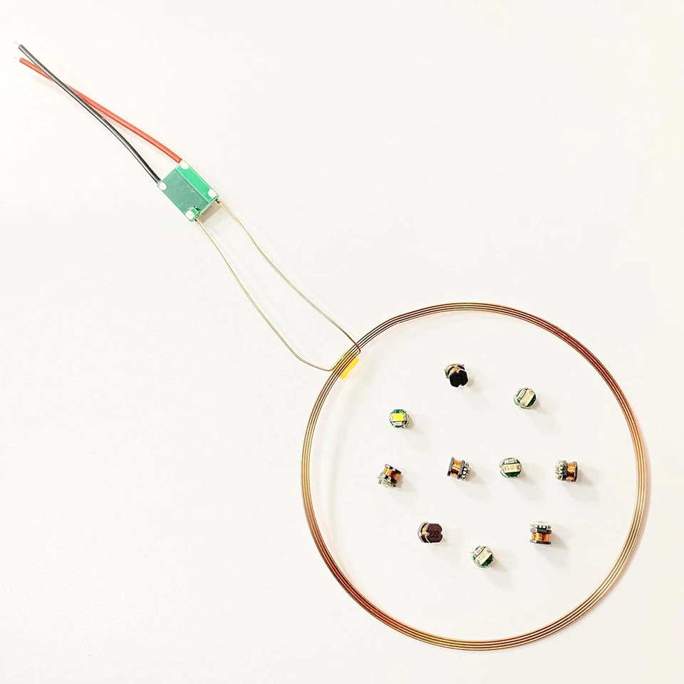 80Mm Long Distance 5V Wireless LED Coil Inductive Coil and Ten Colorful Wireless - Image 3 of 4