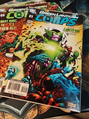 Green Lantern Corps #21 56 Komplett-Set | DC Comics |  Fine Very Fine | Bagged