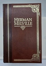 Herman Melville Bonded Leather Book Moby Dick Confidence Man Piazza Billy Budd