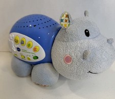 VTech Baby Lil' Critters Soothing Starlight Hippo Tested Working Projector Music