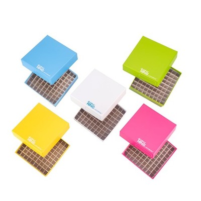 5 PCS 81 Wells 2 Lab Freezer Box, 0.5-2.0mL Microcentrifuge Tubes, Cardboard