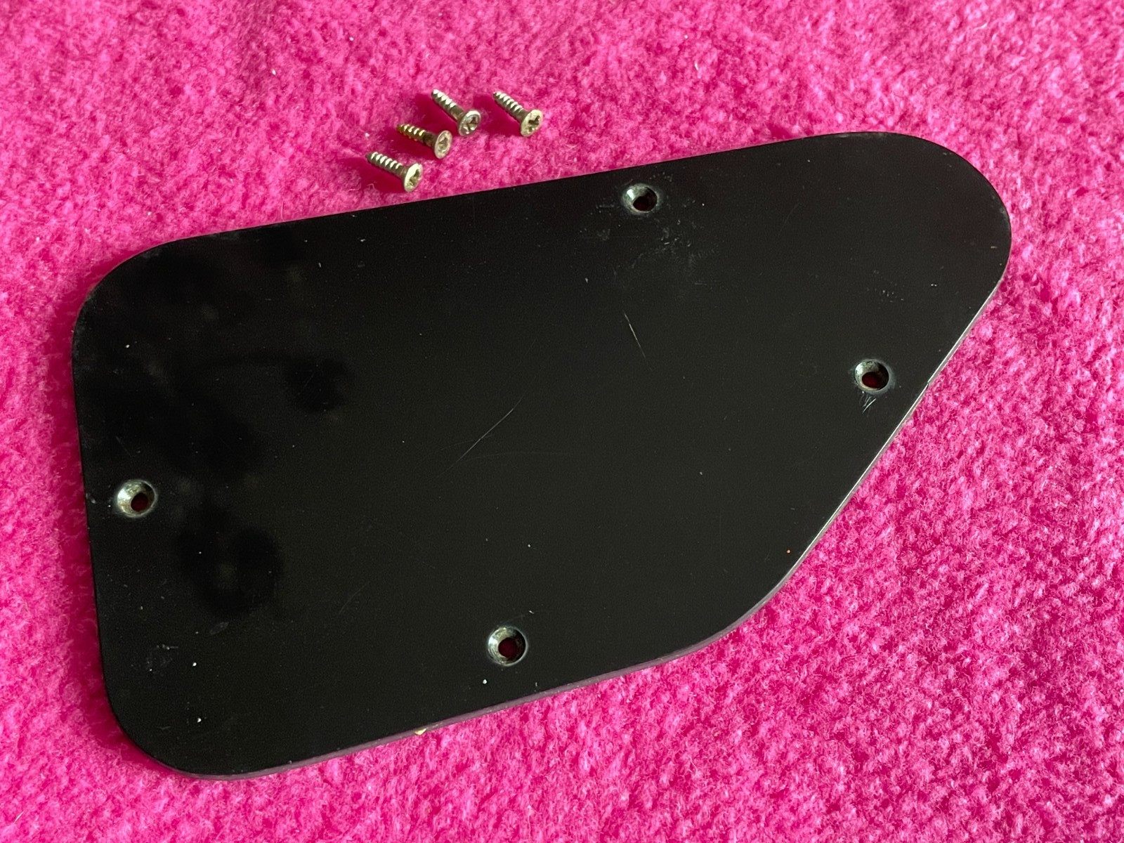 vintage 1960 Gibson control plate cover for Les Paul Special tv cherry w /  screws
