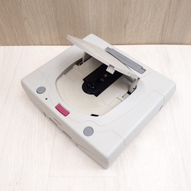 SEGA SATURN console Japan white bundle with 2 controllers, 3 games & 8M memory