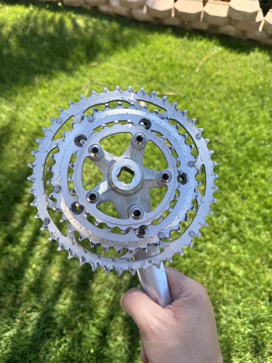 Sugino XD2 Triple Crankset – 46/36/26 170mm Rivendell Square Taper