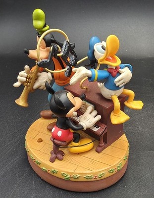 Hallmark Keepsake Magic Sound Ornament Sing Along Pals Mickey Donald Goofy VIDEO