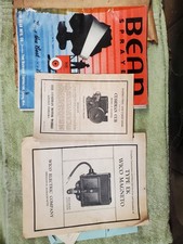 Cushman Cub model R gas engine motor Manual  and Wico Magneto Manual 