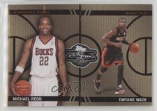2008 Topps Co-Signers Changing Faces Gold /199 Michael Redd Dwyane Wade HOF 0ad