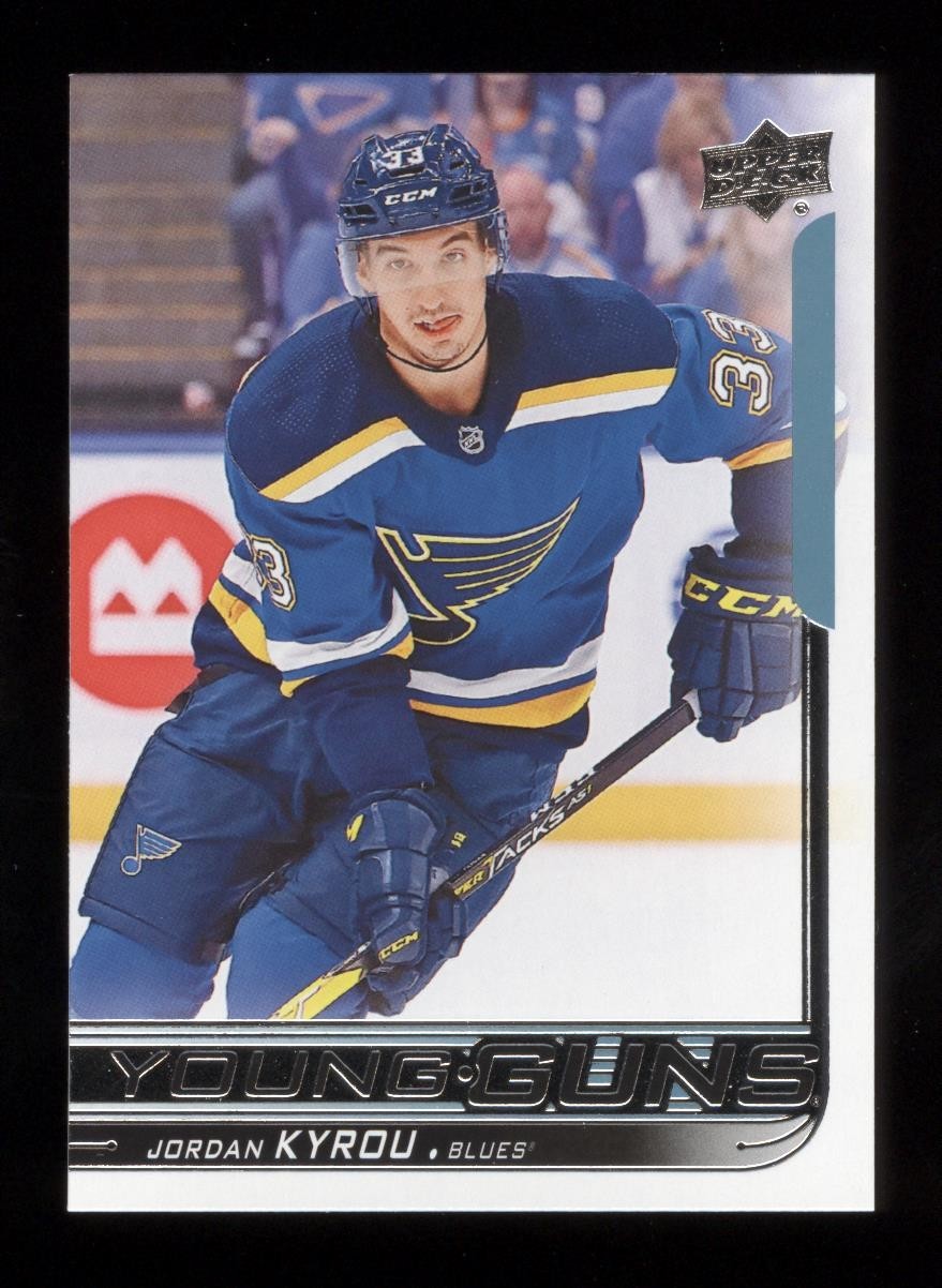 2018-19 UPPER DECK YOUNG GUNS ROOKIE RC #241 JORDAN KYROU