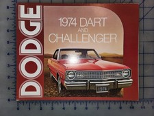 1974 Dodge Dart Challenger Brochure Folder Original