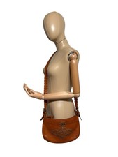 Vtg Vivienne Westwood Brown Orb Logo Bag