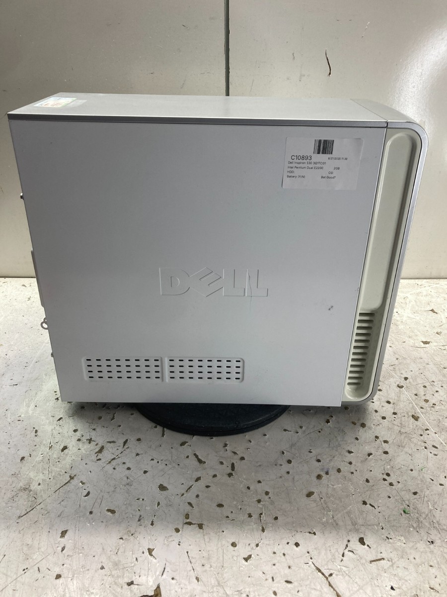 Dell Inspiron 530 Intel Pentium Dual E2200 2.20GHz 2GB 500 GB
