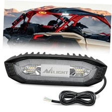 Universal 1.75  -2.0  Roll Bar Mount Running Strobe UTV LED Chase Brake Light