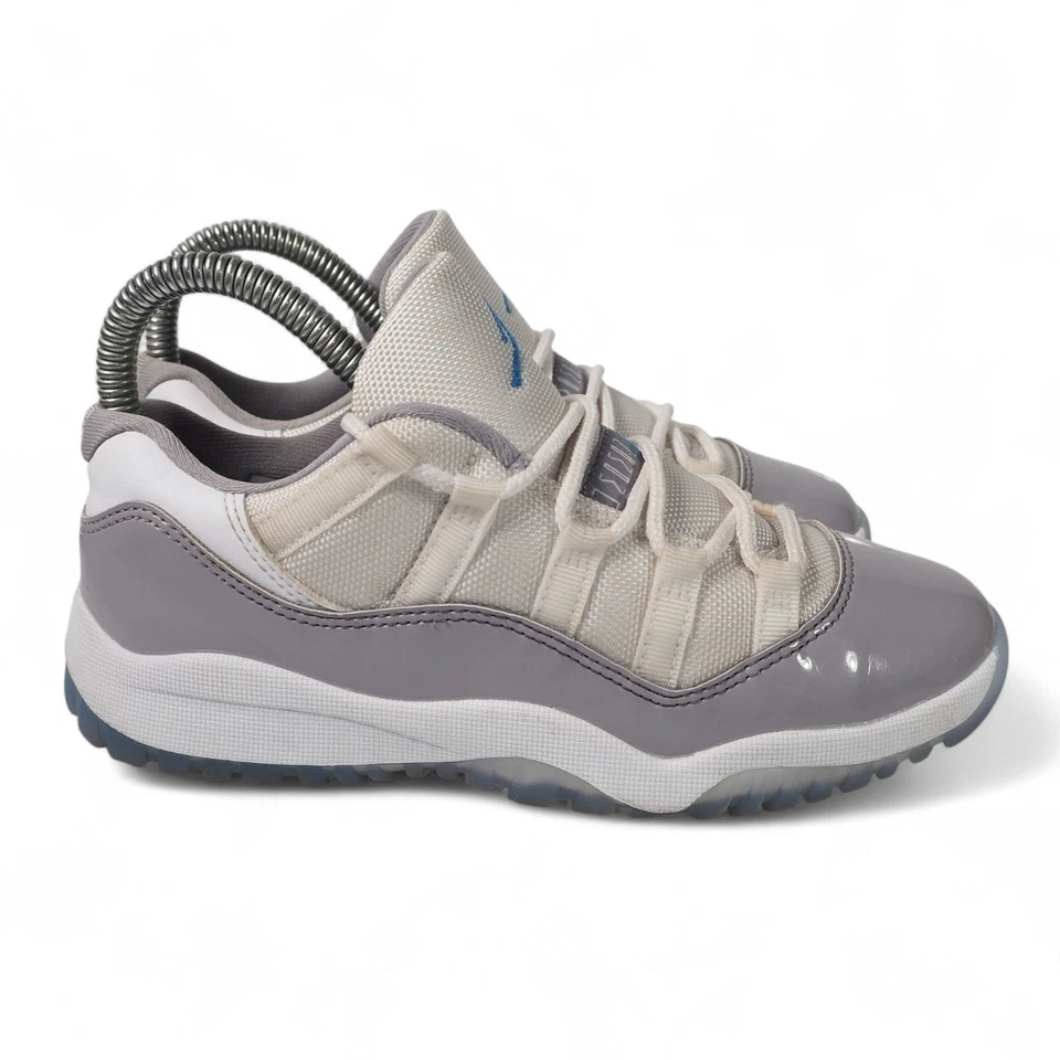 Air Jordan 11 Retro Bajo PS 'Gris Cemento' 505835-140 Juvenil 2.5 Foto 4 de 4