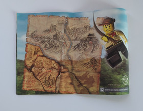 LEGO #7411 ORIENT EXPEDITION: Tygurah's Roar, 100% Complete With Manual NO BOX