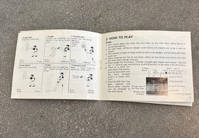 Vintage Nintendo Kung Fu Instruction Booklet 1985 NES English