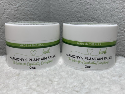 (2-Pack) Heal Harmony s Plaintain Salve 2oz. ~ The Salve For Everything!