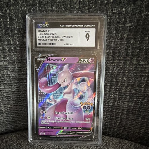 Mewtwo V graded CGC 9 for sale on eBay