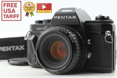 Getestet [NEUWERTIG] Pentax Super A analoge Kleinbildkamera Data Back A 50...