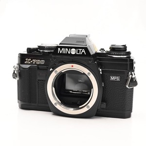 美品 MINOLTA X-700 ブラック フィルム　モルト新品交換済 M630 美品 MINOLTA X-700 ブラック フィルム モルト新品交換済 M630 カメラ