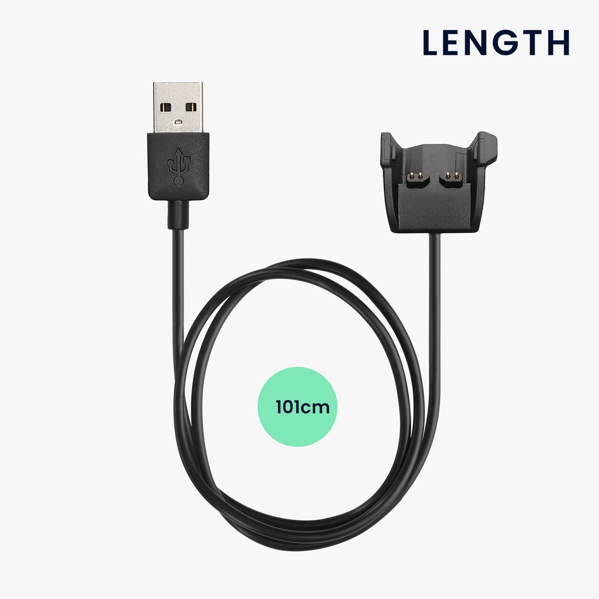 Cable for Garmin Vivosmart HR Plus Approach X40 Smart Watch Replacement  Cord Fit