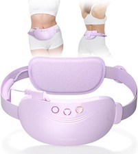 Cordless Heating Pad for Period Cramps Belly Back Massager 3 Heat 3 Vibration