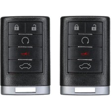 Replcament Smart Key Fob for 2008-2011 Cadillac DTS FCC OUC6000066 Pack of 2