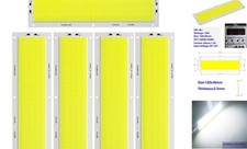 5 Pack COB LED Bar Lamp Module, 112-SMD Chip, 1600LM 16W Light White 6500K
