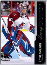 2022-23 Upper Deck Young Guns Justus Annunen RC #708