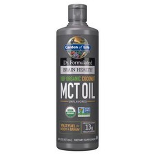 Dr. Formulated Brain Health 100% Organic Coconut MCT Oi