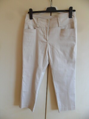 Damenhose, Hose, Größe 42, beige, H u. M.