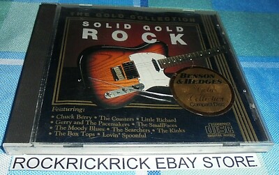 SOLID GOLD ROCK - THE GOLD COLLECTION -10 TRACK CD- (BEST CD 2) VARIOUS ARTISTS