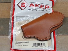 Aker Leather Hideout Strapless Vest Holster Ruger LCP Right Hand 6964-S